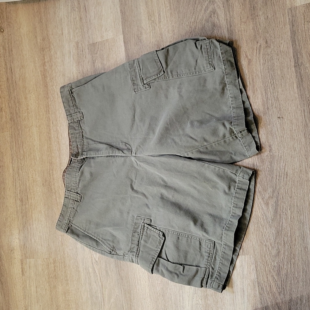 Dockers mens grey cargo shorts size 36